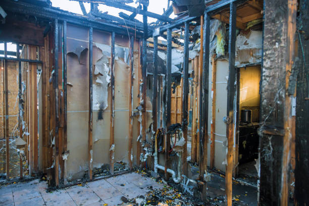 Professional Fire Damage Removal technician working in Bryn Athyn, PA